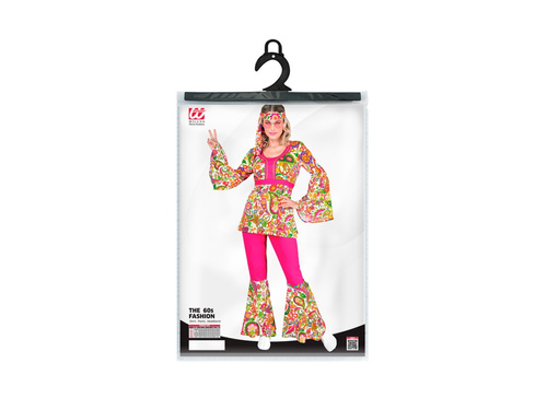 Strój Hipiski z Lat 60. - peace & paisley