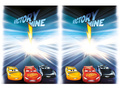 Obrus urodzinowy Cars - Victory is Mine - 120x180 cm - 1 szt.