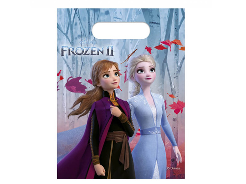 Birthday gift bags Frozen 2 - Land of Ice - 6 pcs.