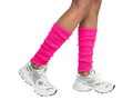 Leg warmers neon pink