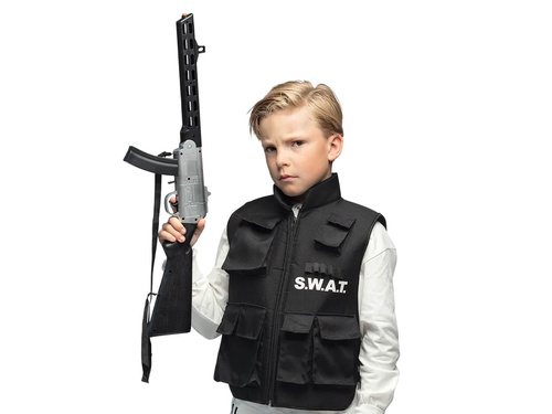 Pistolet maszynowy policjanta - 67cm - 1 szt.
