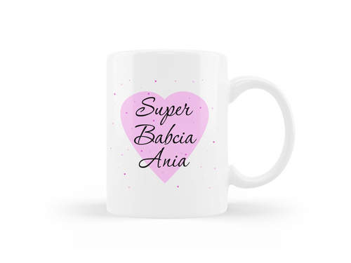 Kubek personalizowany na dzień babci - 330ml