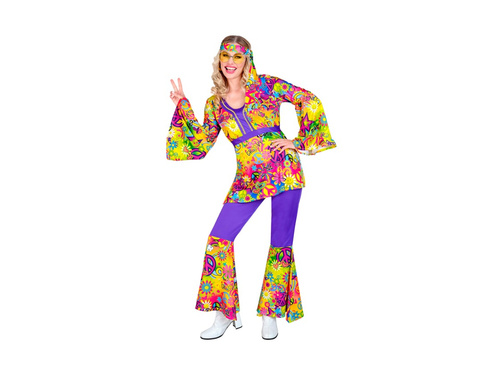 Strój Hipiski z Lat 60. - peace & love