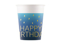 Happy Birthday cups - 200 ml - 8 pcs.