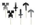 Pikers Pixels - 6,5 cm - 6 pcs.
