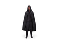Peleryna z kapturem - czarna - 120 cm