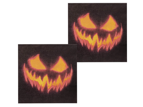 Halloween Pumpkin lunch napkins - 33 cm - 20 pcs