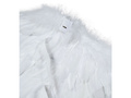 White feather wings with light 80x40 cms