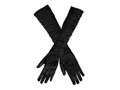 Pair of black gloves - 39 cm