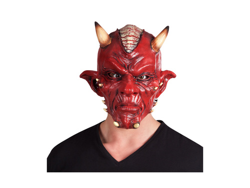 Maska lateksowa Diabeł deluxe