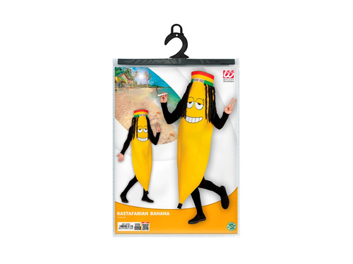 Strój bananowego rastafarianina