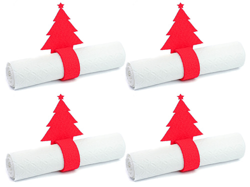 Christmas napkin holder - 21 cm