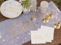 Happy Birthday napkins - 25 cm - 20 pcs.