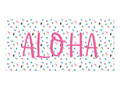 Aloha poster - 70x33 cm