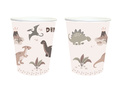 Dinosaurs birthday cups - 250 ml - 6 pcs.