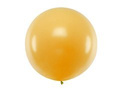 Giant balloon 1 m in diameter - gold metallic.