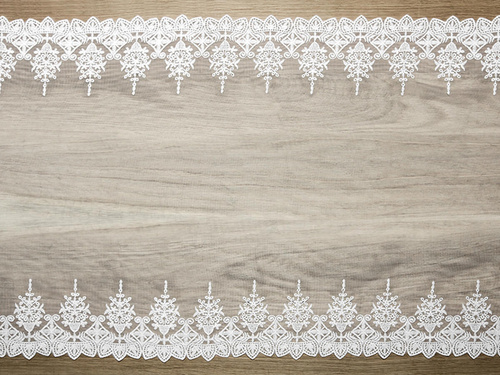 Decoration lace runner - 9 m - 1 piece.