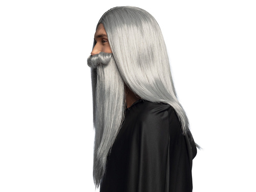 Wig Sorcerer with beard