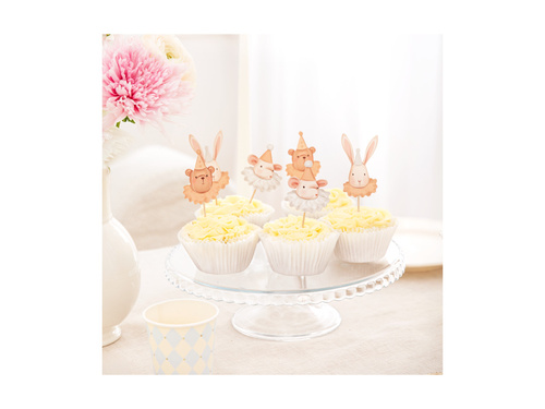 Pikery na tort - Baby - 6 szt.