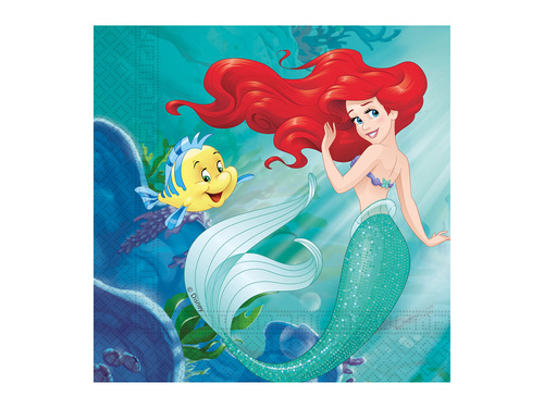 Arielka birthday napkins - 33 cm - 20 pcs.