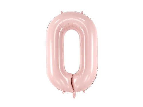 Number 0 Pink Foil Balloon - 72 cm - 1 pc