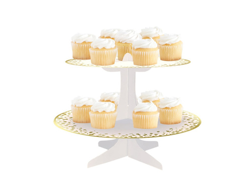 Gold candy platter stand - 1 pcs.