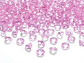 Diamond confetti - light pink - 12 mm - 100 pcs.
