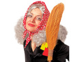 Witch Wig with Headscarf - 1 pc