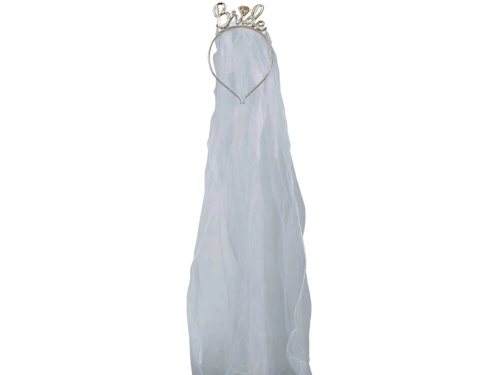 Opaska Bride z welonem - 1 szt.