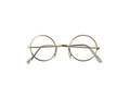 Santa's gold glasses - 1 pc