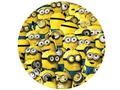 Decorative cake wafer Minions - 20 cm