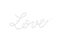 LED Love decorative neon