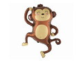 Foil Balloon Monkey - 61 x 78 cm