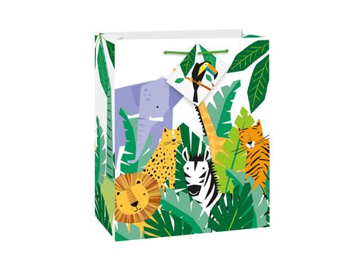 Safari medium gift bag - 1 item.