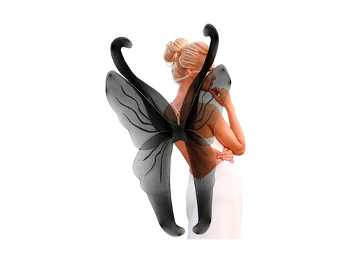 Czarne skrzydła 95×110 cm