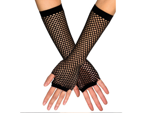 Pair of black gloves 