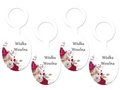 Wedding vodka pendants - 8 pcs.
