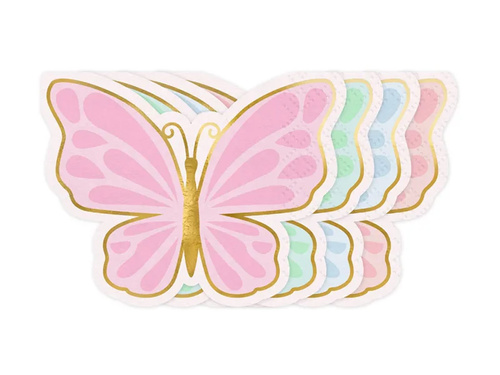 Napkins Butterfly - 16 x 12 cm - 12 pcs