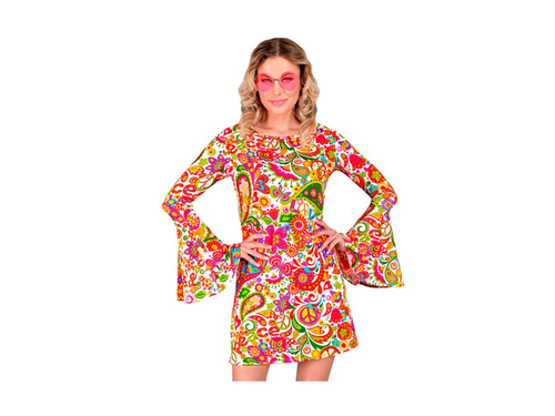 Strój Hipiski z Lat 60. - peace & paisley