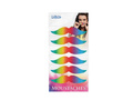 Self-adhesive moustache Rainbow - 6 pcs