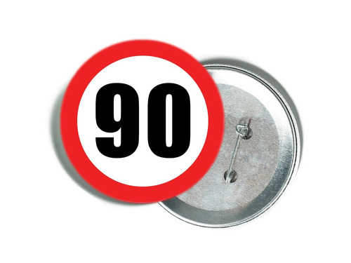 Ban 90 sign pin - 1 piece.