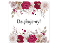Sticker for envelope box with wishes, gifts - 1 pc.