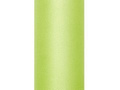 Smooth tulle light green - 30 cm x 9 meters - 1 item.