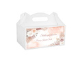 Decorative cake box white - 6 pc