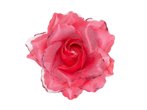 Pink hair clip - 1 pc