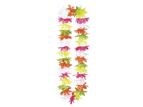 Rainbow flower necklaces - 1 pc