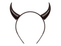Devil black horns
