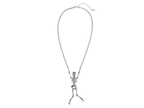 Silver skeleton Necklace