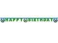Happy Birthday Football Banner - 1 pcs.