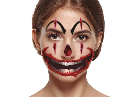 Facial Adhesive Decorations